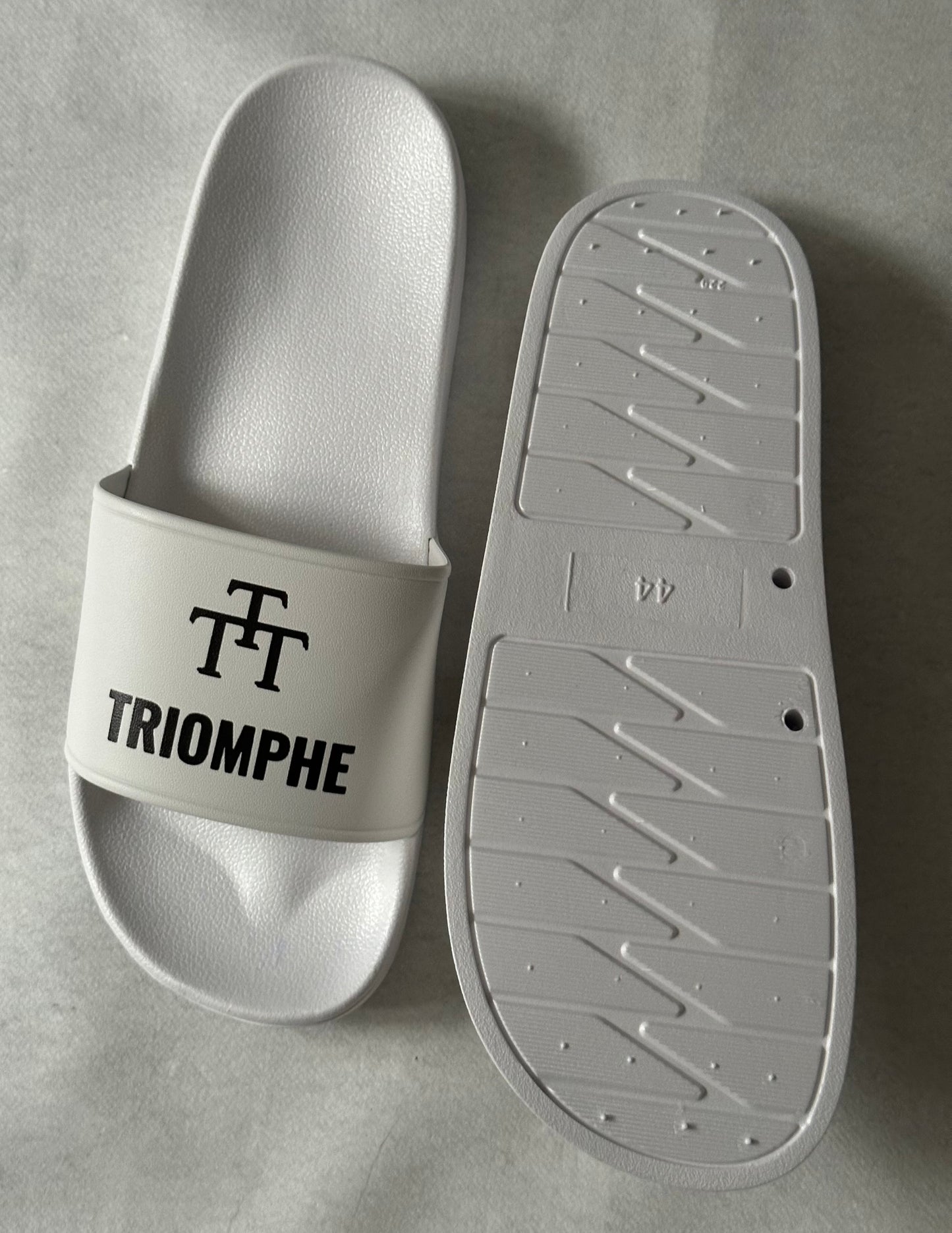 Claquettes Triomphe Blanche