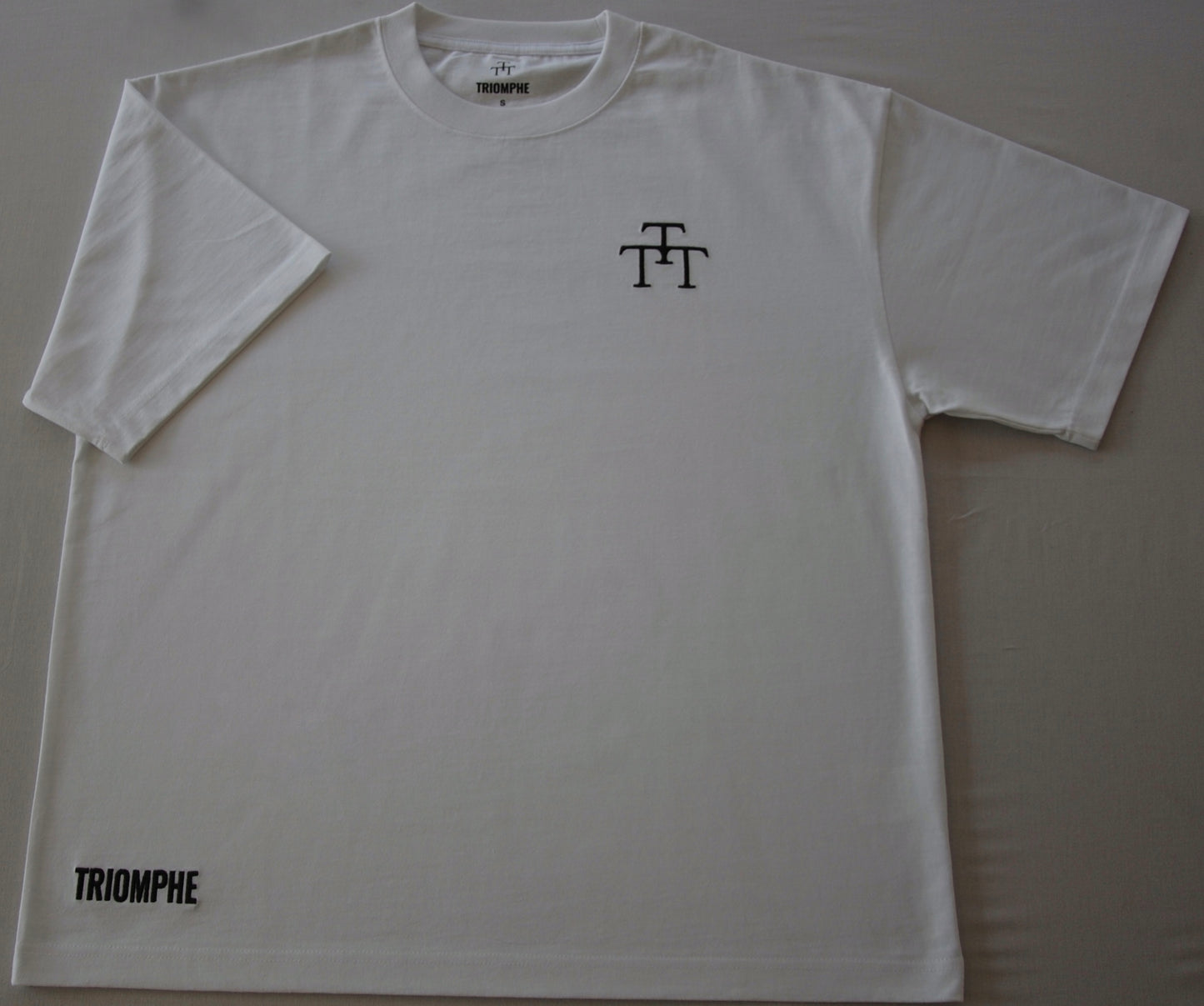 T-shirt Blanc Triomphe - Oversize