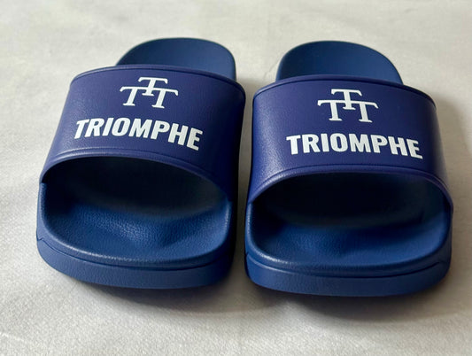 Claquettes Triomphe Bleu