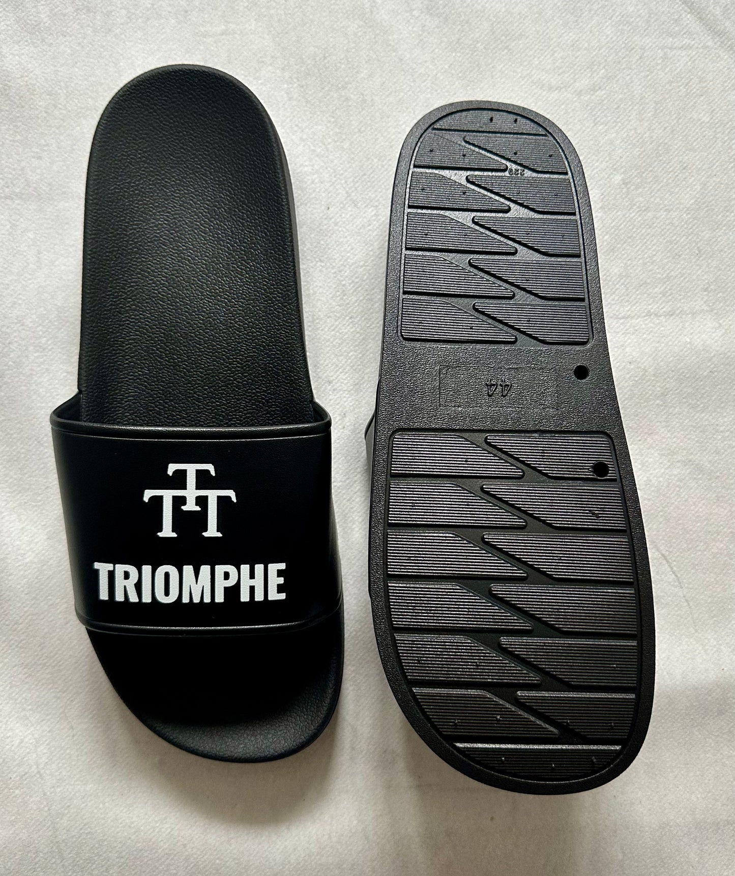 Claquettes Triomphe Noir