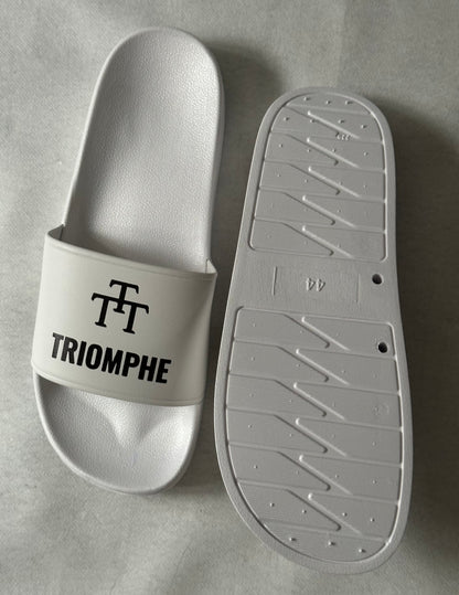 Claquettes Triomphe Blanche