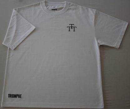 T-shirt Blanc Triomphe - Oversize