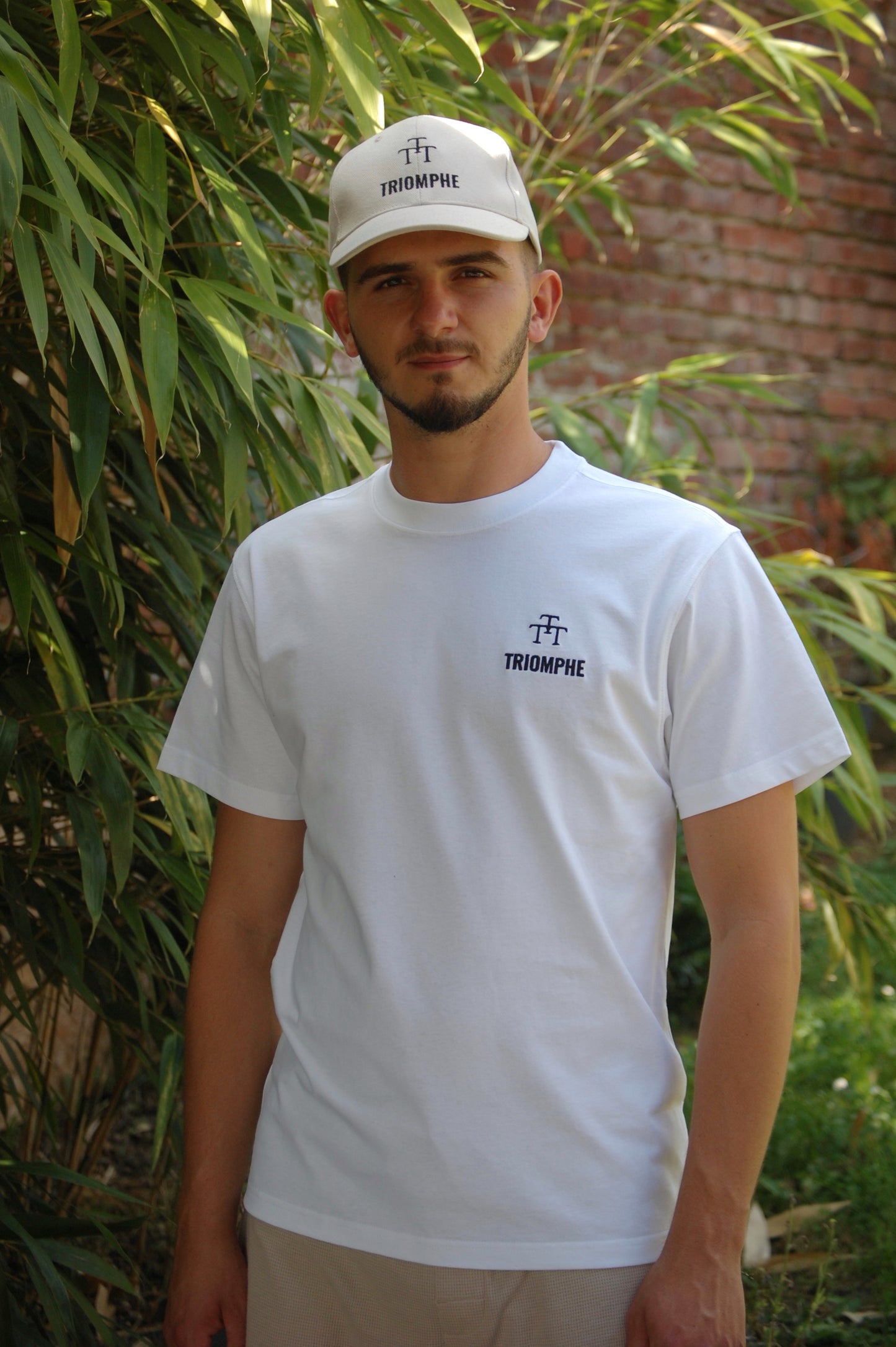 T-shirt « triomphe » Blanc - Regular Fit