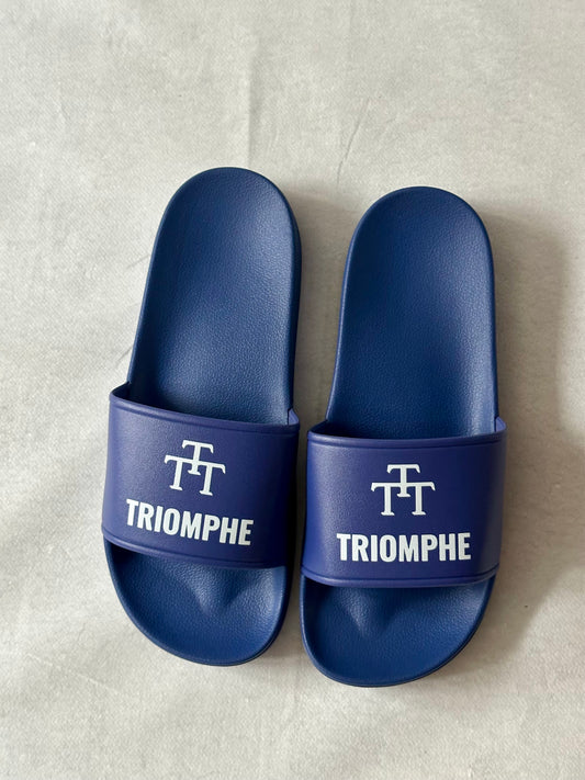 Claquettes Triomphe Bleu