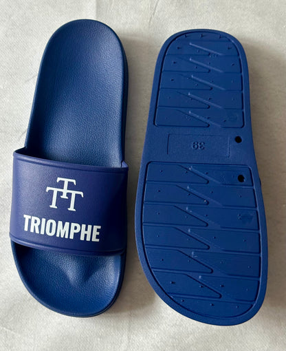 Claquettes Triomphe Bleu