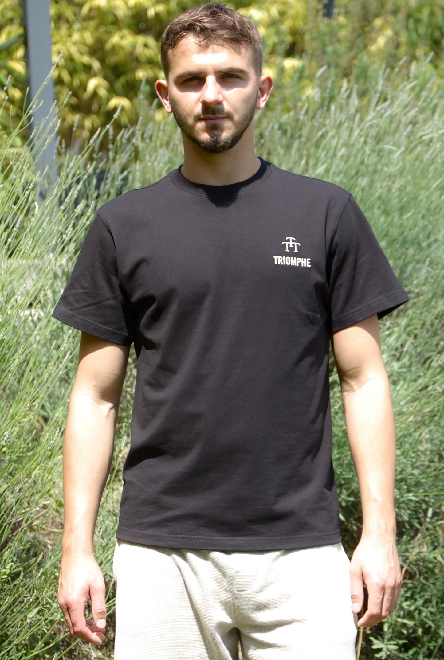 T-shirt Noir  Triomphe – Regular Fit