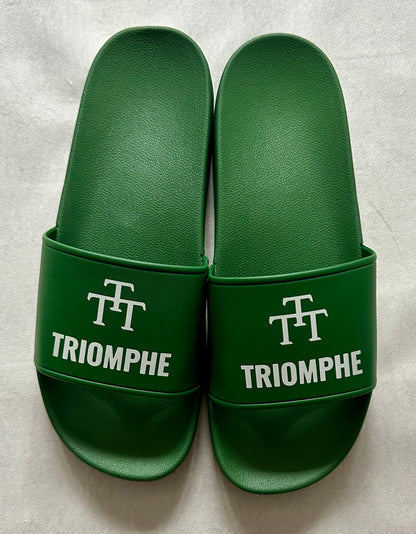 Claquettes Triomphe Vert