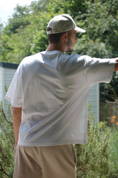 T-shirt Blanc Triomphe - Oversize