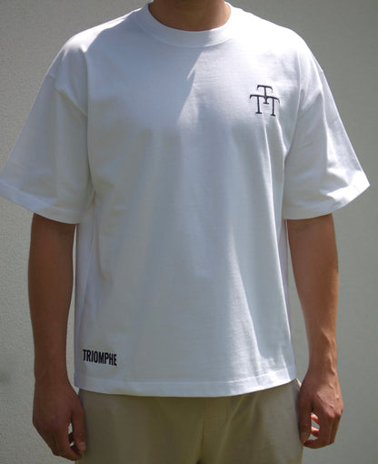 T-shirt Blanc Triomphe - Oversize