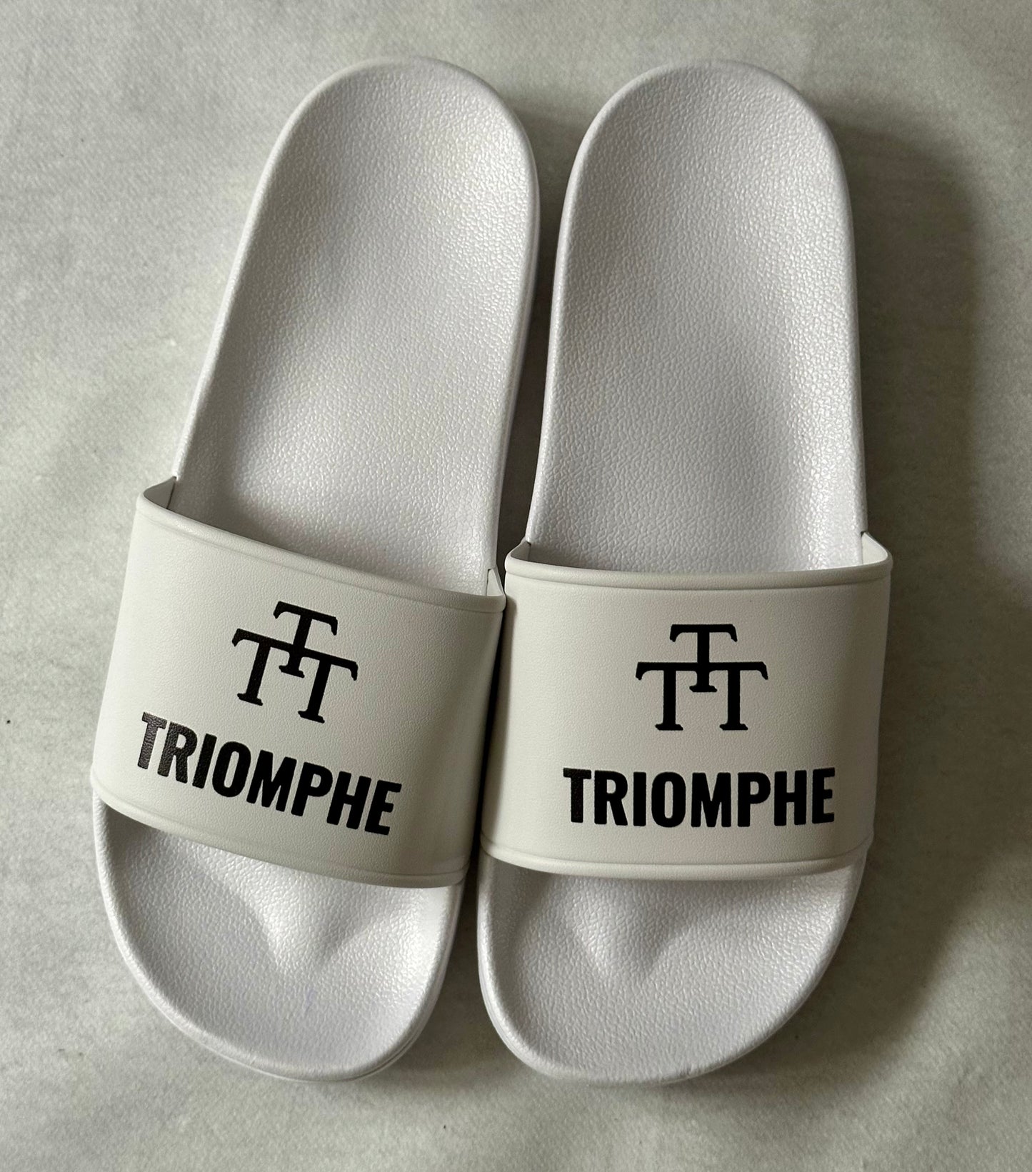 Claquettes Triomphe Blanche