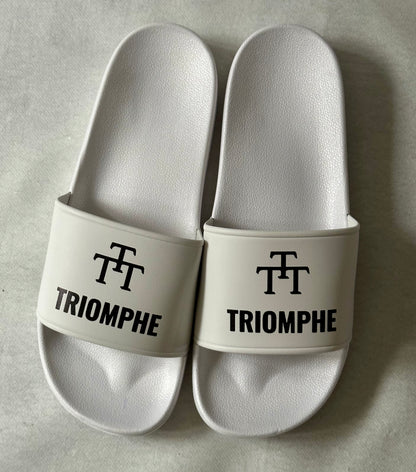 Claquettes Triomphe Blanche