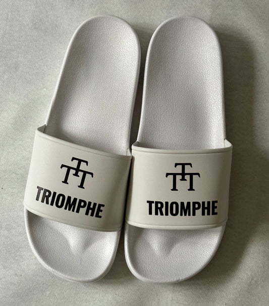 Claquettes Triomphe Blanche