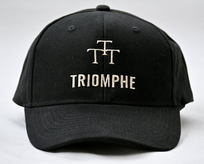 Casquette Noir Brodée Triomphe