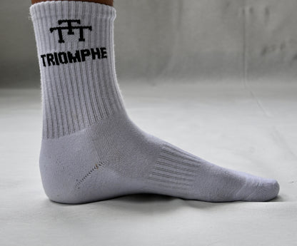1 paire de chaussettes blanche Triomphe
