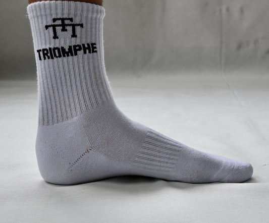 1 paire de chaussettes blanche Triomphe