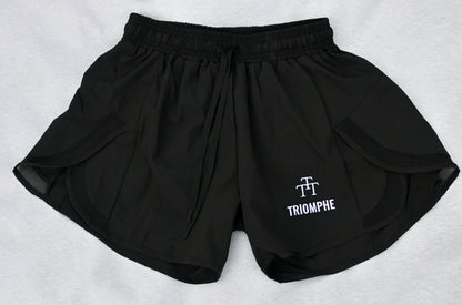 Short Triomphe noir féminin