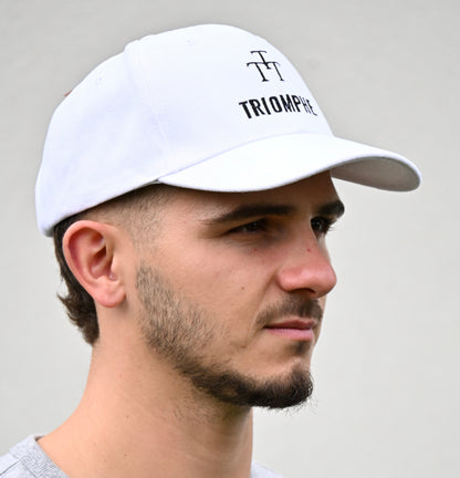 Casquette Blanche Brodée Triomphe