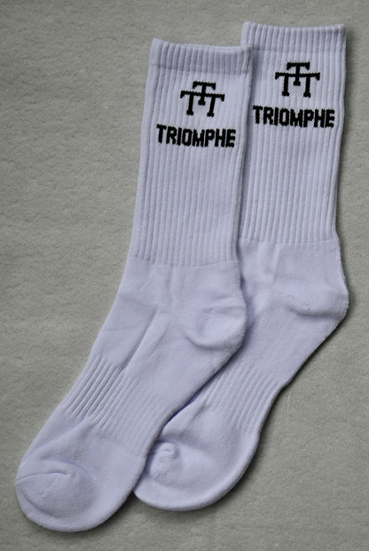 1 paire de chaussettes blanche Triomphe