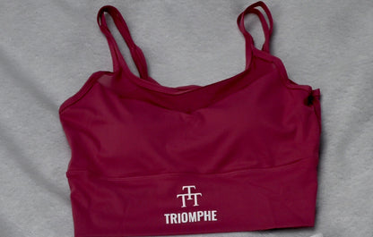 Haut Brassière feminim Rose Triomphe