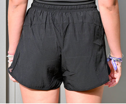 Short Triomphe noir féminin