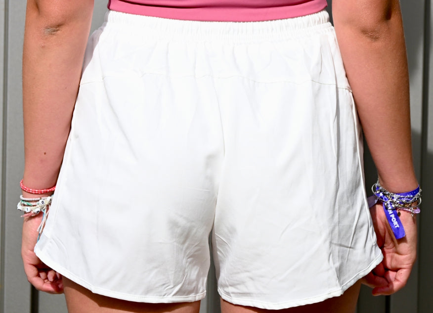 Short Triomphe blanc Feminim